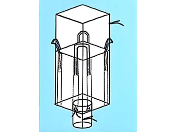 Top skirt opening, bottom opening